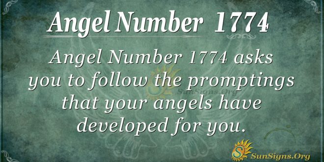 Angel Number 1774