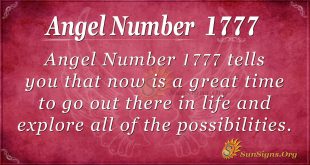 Angel Number 1777