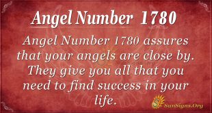 Angel Number 1780