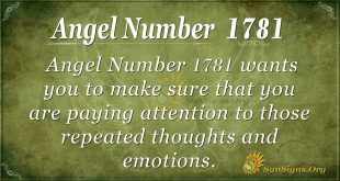 Angel Number 1781