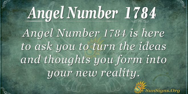 Angel Number 1784