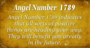 Angel Number 1789