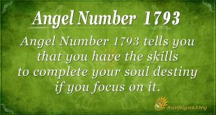 Angel Number 1793