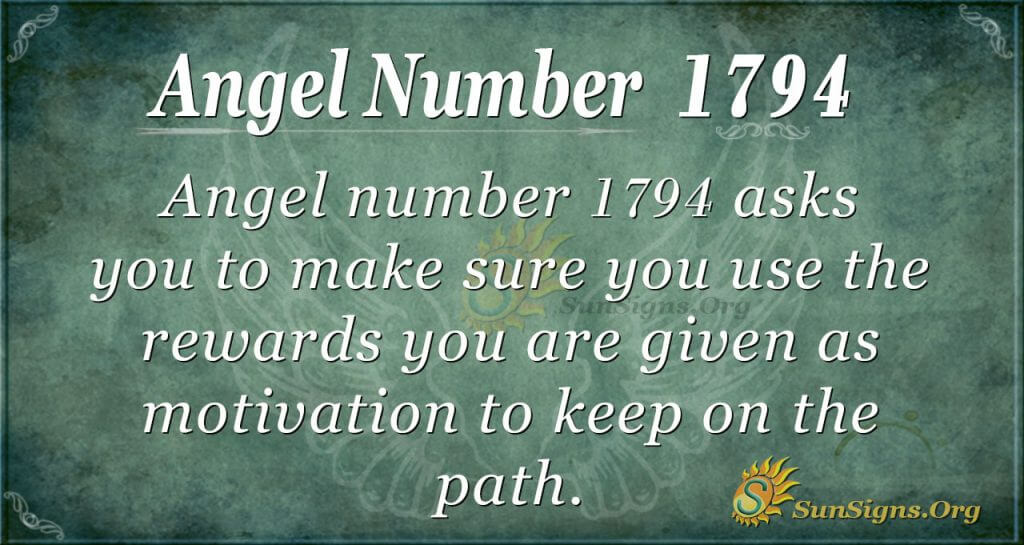 Angel Number 1794