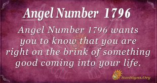 Angel Number 1796