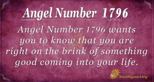Angel Number 1796