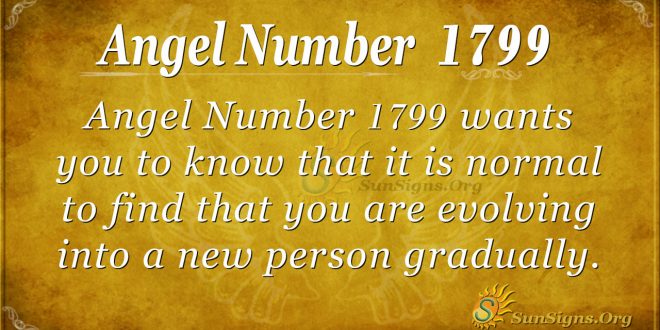 Angel Number 1799
