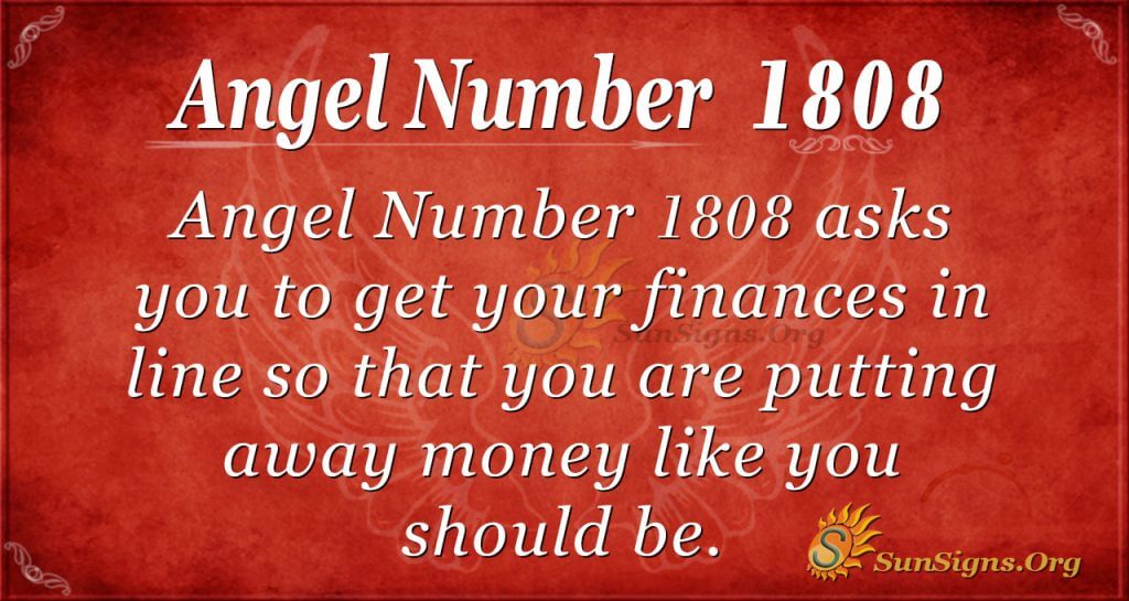 Angel Number 1808