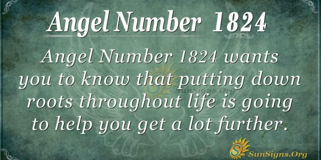 Angel Number 1824