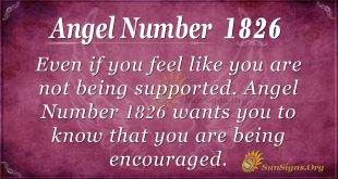 Angel Number 1826