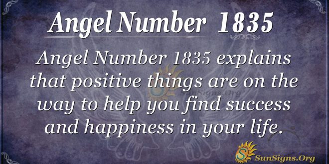 Angel Number 1835