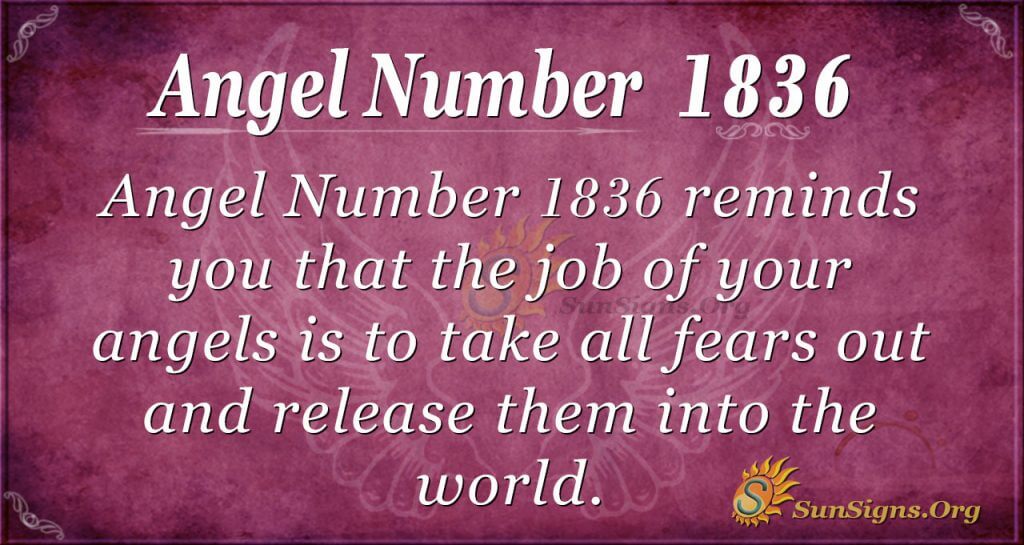 Angel Number 1836