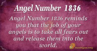 Angel Number 1836
