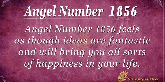Angel Number 1856