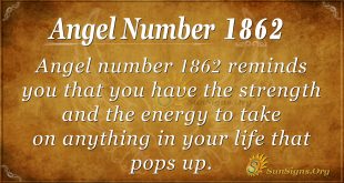 Angel Number 1862