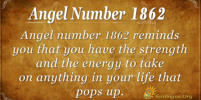 Angel Number 1862
