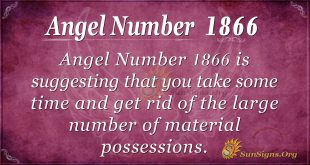 Angel Number 1866