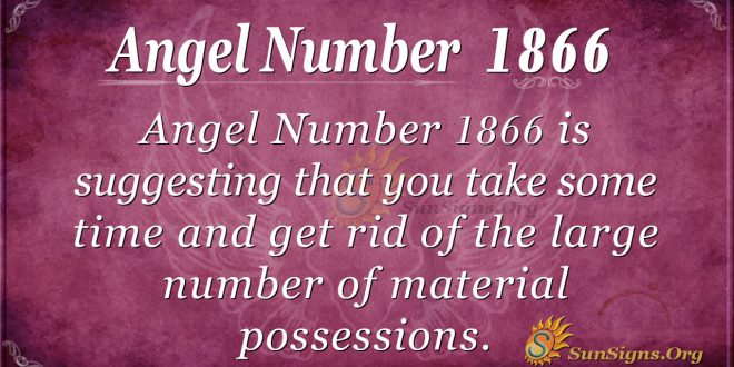Angel Number 1866