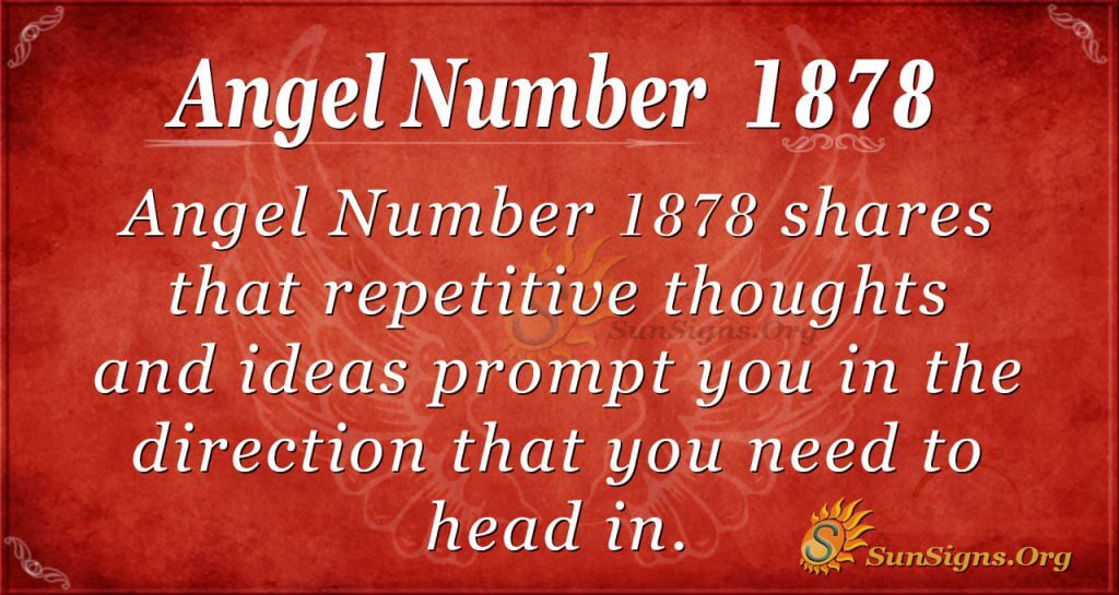 Angel Number 1878