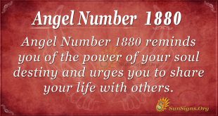 Angel Number 1880 Meaning Share Your Life SunSigns Org