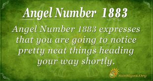 Angel number 1883
