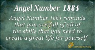 Angel Number 1884