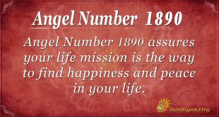 Angel Number 1890