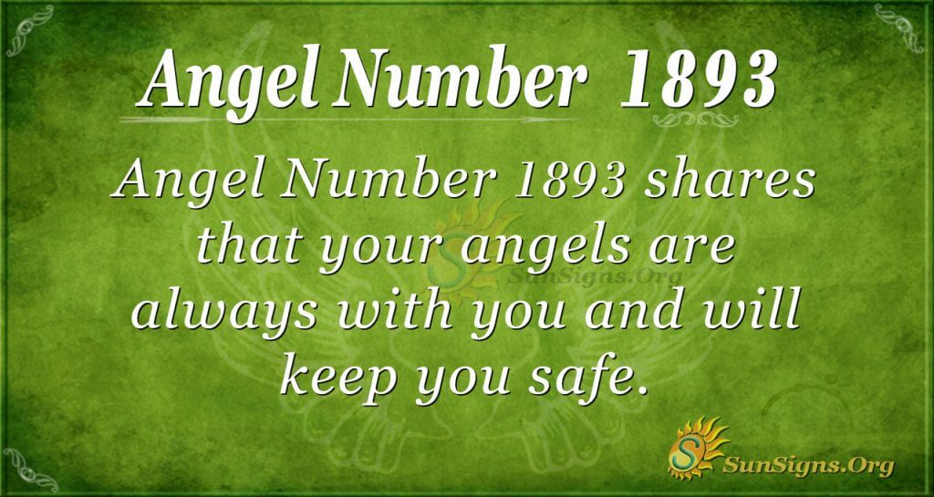 Angel Number 1893