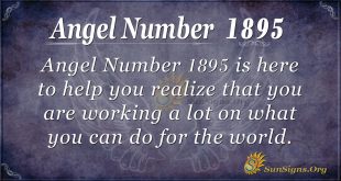 Angel Number 1895
