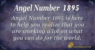 Angel Number 1895