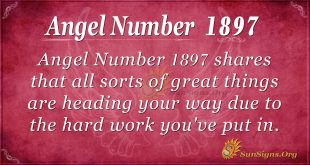 Angel Number 1897