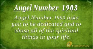 Angel Number 1903