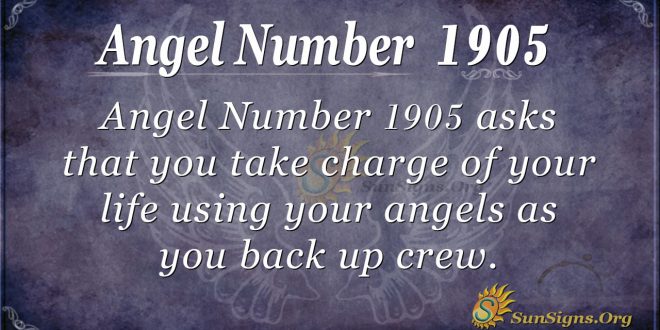 Angel Number 1905