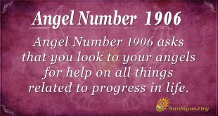 Angel Number 1906