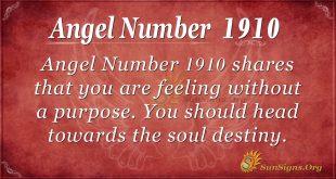 Angel Number 1910