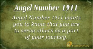 Angel Number 1911