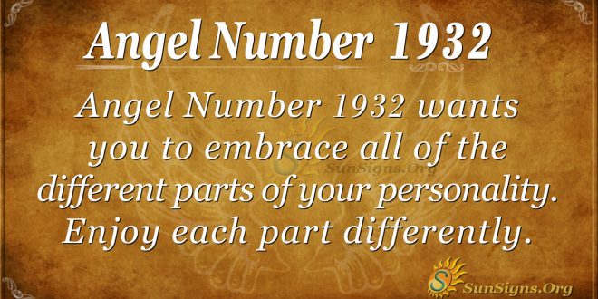 Angel Number1932