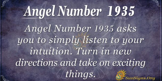 Angel Number 1935