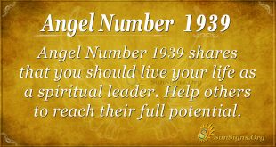 Angel Number 1939