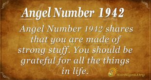 Angel Number 1942