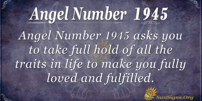 Angel Number 1945