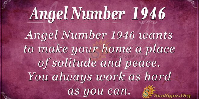 Angel Number 1946