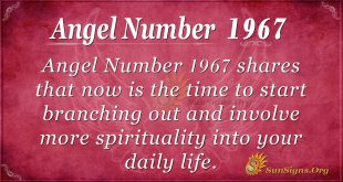 Angel Number 1967