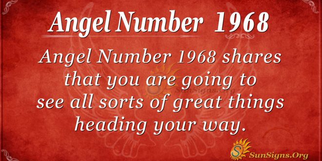 Angel Number 1968