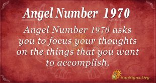 Angel Number 1970
