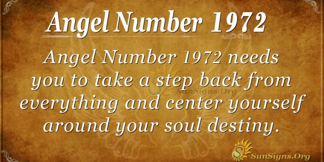 Angel number 1972