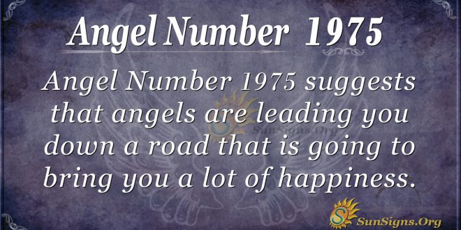 Angel Number 1975