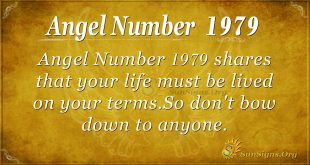 Angel Number 1979