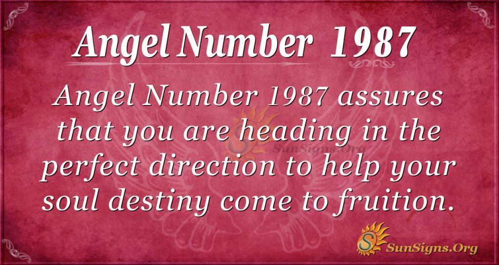 Angel Number 1987