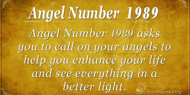 Angel Number 1989